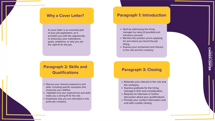 Cover Letter Guide