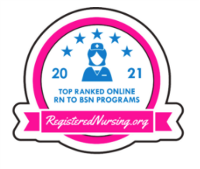 Best Online RN to BSN Program Logo