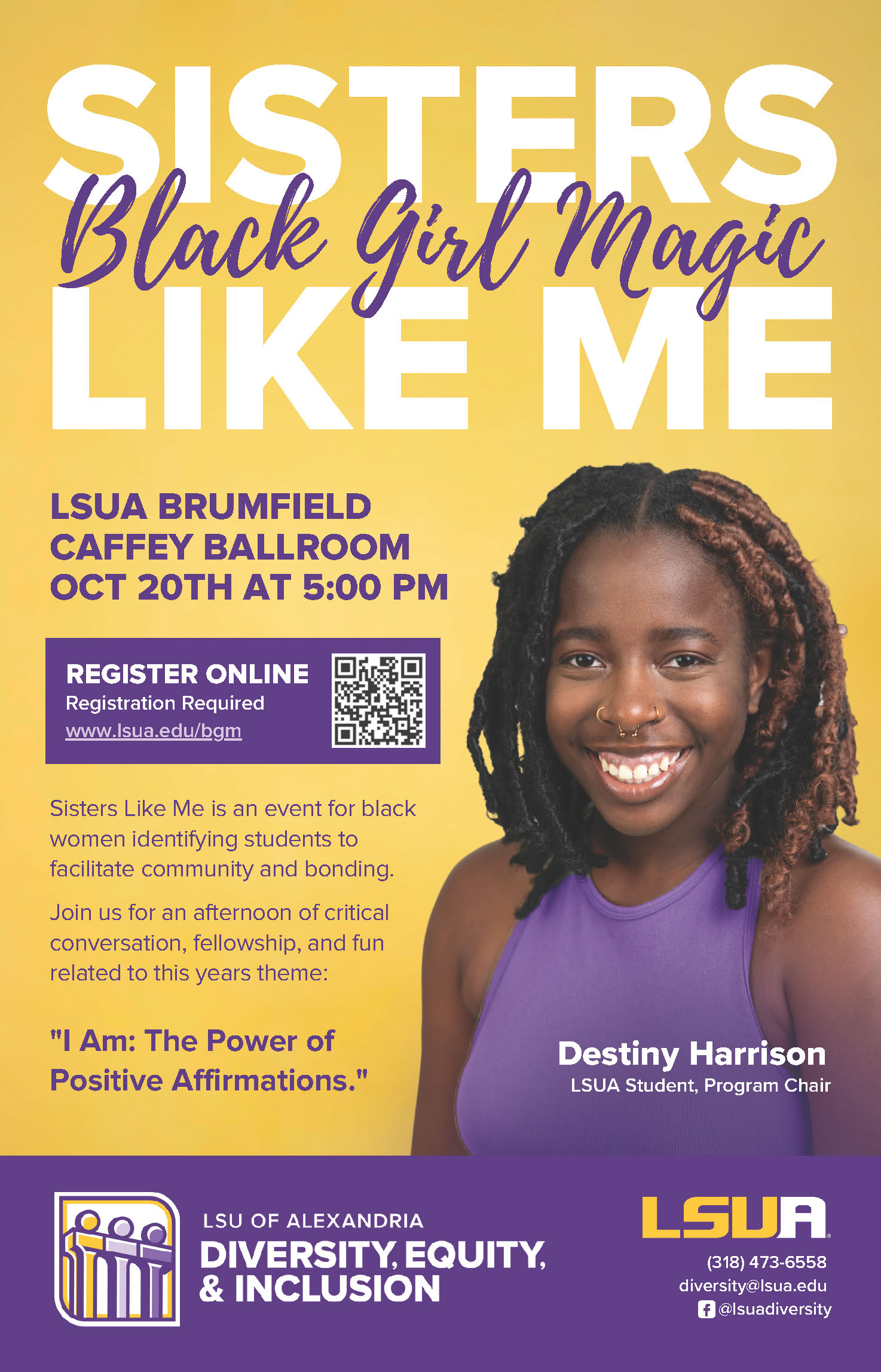 Sisters Like Me Black Girl Magic at LSUA