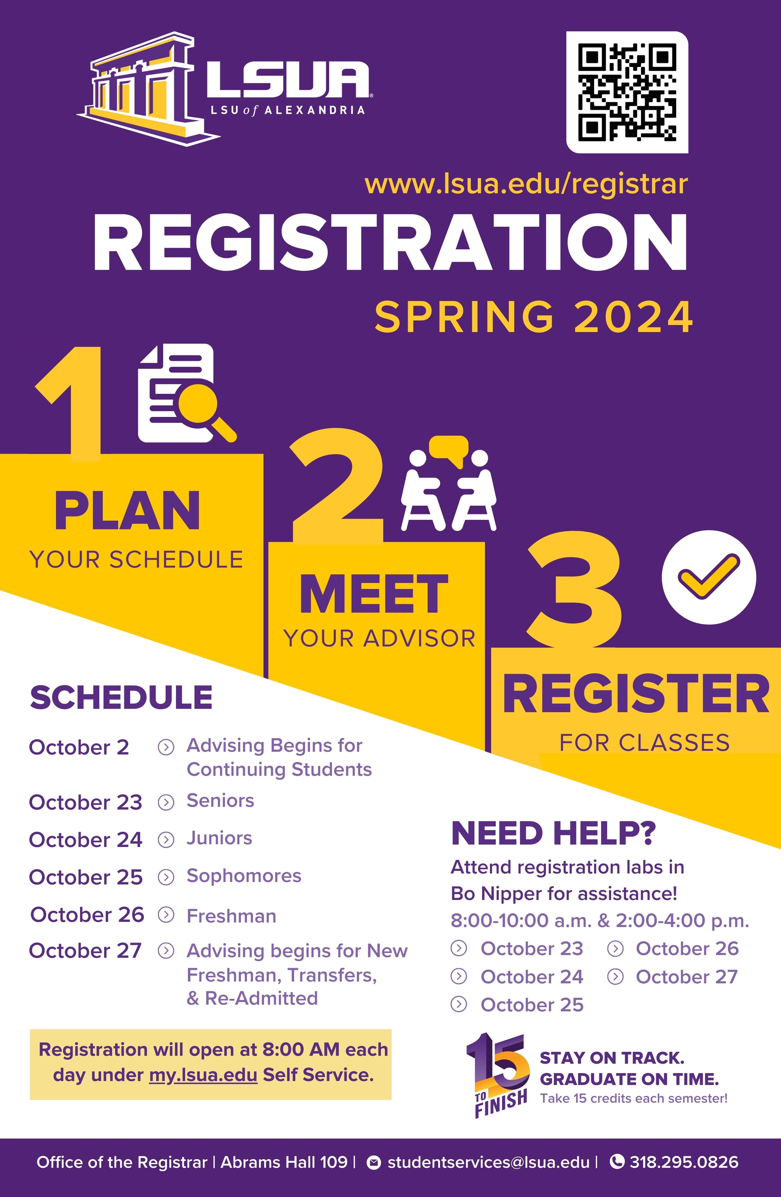 Registration Procedures